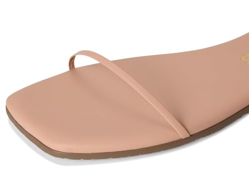 TKEES Women's Square Toe Twiggy Flat Sandal2
