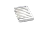 Ceramic Soap Dish for Sink,Self Draining Soap Dishes Saver for Shower Bar Soap Holder for Bathroom S