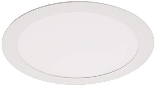 Downlight LED 18W Redondo Plano De Empotrar Luz Blanca Cálida 3000K, Aluminio...