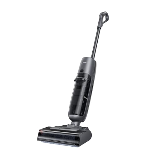 Image of ILIFE W90 Pro Handheld Vacuum Cleaner, Dry & Wet, Larger Dual Tanks, Powerful Suction, One-Click Self-Cleaning, Real-time LED Display, Noise-Reduction & Shock-Absorbing, Washable Floor Head & Filters