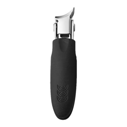 Clippers de uñas de los pies, cortaíneas en ángulo | Apertura de la mandíbula ancha de la mandíbula anti-Splash Slanted Nail Clipper | Diseño ergonómico de acero inoxidable, recortadores de uñas de lo