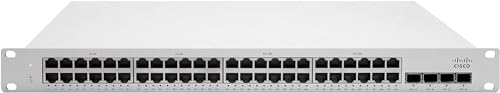Image of Cisco Meraki MS225-48FP-HW 48-Port PoE Cloud-Managed Gigabit Switch [Unclaimed & No License] (Renewed)