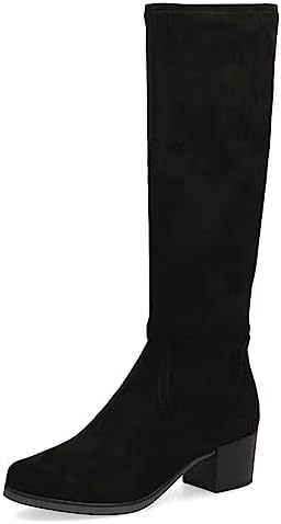 CAPRICE Stiefel Textil G-Weite | 9-25506-41 – , Atmungsaktiv, CAP Stretch, Blockabsatz 5,5 cm