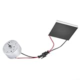 DC3–5 V Haushaltslüftergenerator mit 4 Flügeln, 3–5 V 2500 U/min Motor für Kaminventilator und Ofenreparatur, SR-HOT-Modell, 40 x 40 mm, inkl. ABS-Kunststoff-Konstruktion (500 x elektrische Folie)