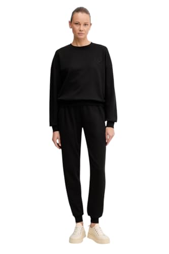 Emporio Armani Survêtement en tissu éponge pour femme Noir L, Noir, L