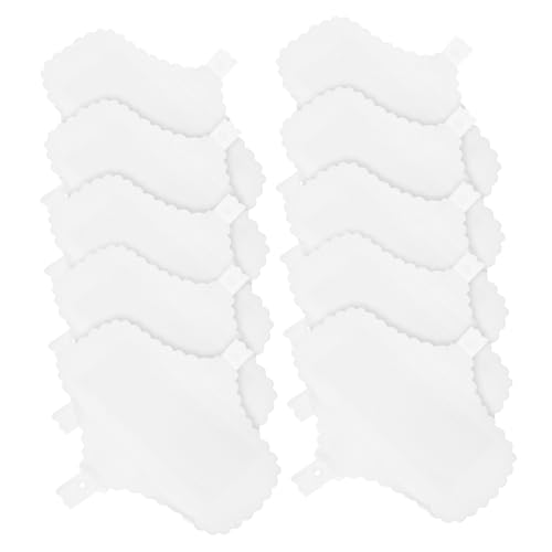 BELLIFFY 10 piezas Unidades Almohadillas Menstruales de Algodón Reutilizables Impermeables Lavables con Alas Ajustables para Mujer y Niñas Antileak Protección Diaria y Deportiva