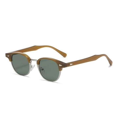 Lunettes de soleil ovales pour protéger vos yeux du soleil avec un style rétro punk