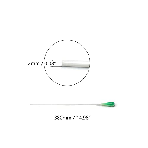 Image of Othmro 1Pcs Hollow Teachers Pointer Teaching Pointer Stick for Classroom, Metal Handheld Presenter Pointer Length 15.35 inch, Handheld Presenter Whiteboard Pointer for Teachers /Guides /Coach (Green)