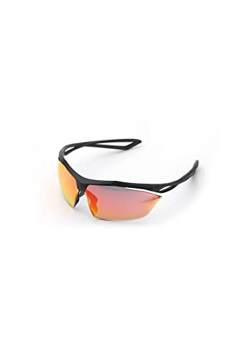 Nike Vaporwing R Sunglasses - EV0914 (Matte Black/Speed Tint Uml Red Flash Lens)