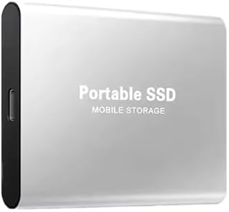Portable SSD 4TB USB-C External Hard Drive – Grey | Compatible with PC, Laptop, Mac - Compact Backup Storage Drive
