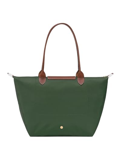 Longchamp 'Large 'Le Pliage' Nylon Tote Shoulder Bag, British Green3