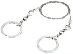 Serra Manual de Emergência em Fio de Aço Flexível para Camping, Pesca, Sobrevivência, Praia, Equipamento de Corte