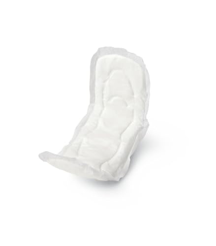 Medline Maxi Sanitary Pads with Adhesive Strip 11 Individually Wrapped (Pack of 288)
