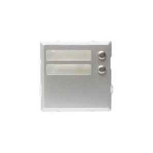 Urmet 1145/12 - Modulo Sinthesi In Alluminio Anodizzato Con 2 Pu