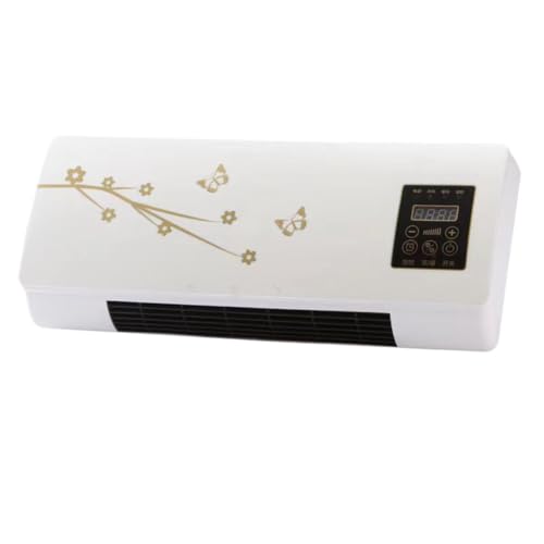 Auyyhui 冷暖房両用・移動式小型エアコンファン 壁掛け可・移動可 省エネ・低騒音 リモコン付き・タイマー付き 16 度?40 度調節可 温風・除湿機能 家庭用冷房・暖房器具 年中使用可 (B)