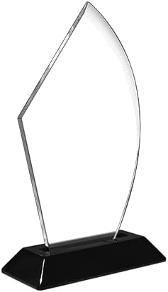 Crown Awards Customizable Acrylic Trophy, 11" Engraved Appreciation Voyage Acrylic Award - Image 5