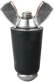 #000 Winter Plug 3/8'' Swimming Pools & Spas 000 Winter Plug - 3/8 Inch - Stainless Steel Wings & Bolts - Heavy Duty Rubber (2)