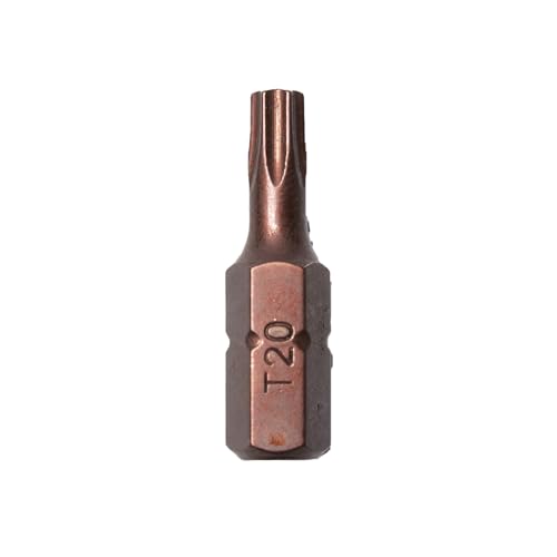 Image of Taparia Make, Bit Holder Screwdriver with 25mm Insert Bits of 1 /4 inch Hex Shank, S2 Grade, Of Tip Size T10, T15, T20 Suitable for DIY, Home, Professional & industrial applications