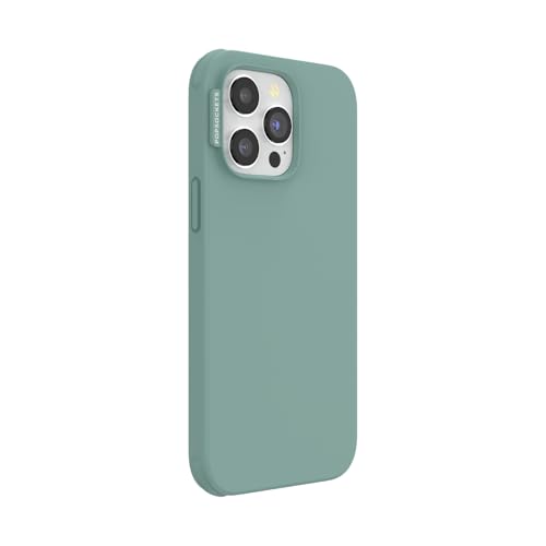 Image of PopSockets iPhone 14 Pro Max Phone Case with MagSafe, Wireless Charging Compatible, Blue - Terquoise
