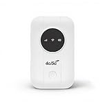 4G/5G WiFi Hotspot, Portable USB Modem, 300Mbps Mobile Hotspot Connect Up to 10 Devices, 3200MAh Router with SIM Card Slot for Travel, Business Trip, Work