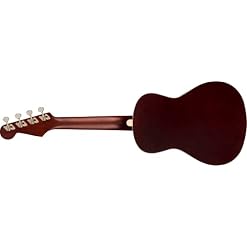 Fender Avalon Ténor Ukulélé à doigt Noyer 2 couleurs Sunburst - Les Beatles, Paul McCartney, John Lennon, RIngo Starr, George Harrison Fender Avalon Ténor Ukulélé à doigt Noyer 2 couleurs Sunburst – Image 2