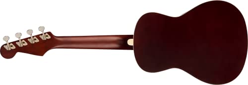 Fender Avalon Ténor Ukulélé à doigt Noyer 2 couleurs Sunburst - Les Beatles, Paul McCartney, John Lennon, RIngo Starr, George Harrison Fender Avalon Ténor Ukulélé à doigt Noyer 2 couleurs Sunburst – Image 3