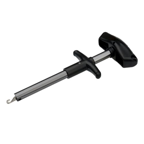 JUYAXIN T型フィッシュフックリムーバー ポータブルフックエクストラクターツール アルミチューブフック デタッチャー フィッシュフックセパレーターツール 耐久性