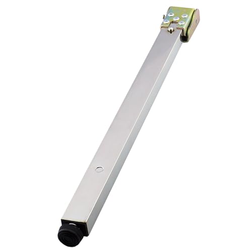 YRthongXy Patas de mesa plegables, patas ajustables para mesa de metal, patas plegables de mesa de comedor, patas telescópicas de acero inoxidable con tornillos de montaje desmontables, 1 pieza (41 cm