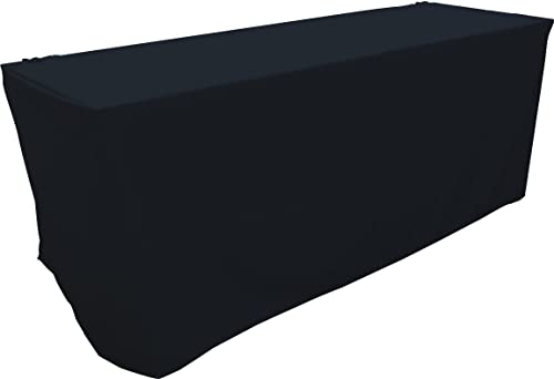 のれん工房 防炎 テーブルクロス 無地 イベント 展示会 説明会 140cm×320cm テーブルカバー 業務用 全14色 ネイビー 94681