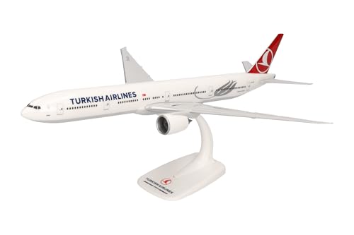 Herpa Turkish Airlines Boeing 777-300ER TC-LJK Izmir maqueta de avión coleccionable