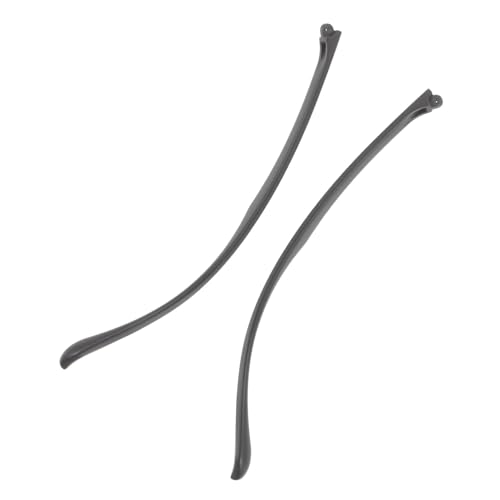 COLLBATH 1 Pair Universal Glasses Legs Temple Single Tooth Black Replacement Parts for Eyeglasses