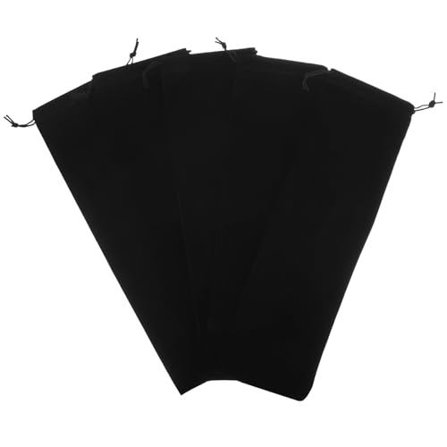 LIFKICH Haarstylinggeräte Organizer 5 Stück mit Kordelzug Kompakte Reisetasche für Lockenstab und Haartrockner Robust und Leicht zu Transportieren