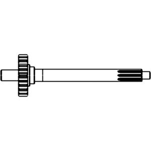 Massey Ferguson Input Shaft Transmission Part No: A-1862423M3