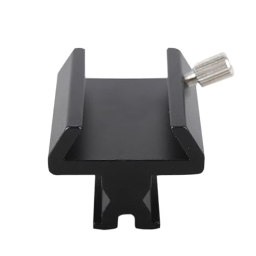 Placa base de buscador para telescopio astronomico que evita holguras tipo A