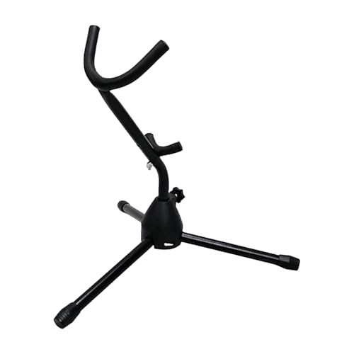 Walopola Soporte para saxofón tenor | Soporte plegable de pared para saxofón | Soporte estable para orquesta, escuela, hogar, estudio de música, práctica, banda de actuación de jazz