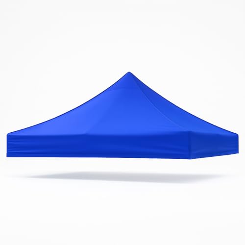 Catálogo para Comprar On-line Telas para toldos - los más vendidos. 49 ZAWELIYO Toldo Azul de Tela Oxford 420D, Toldo Plegable al Aire Libre, Impermeable Carpas Toldos de Recambio Cubierta, Superior del Dosel & a Prueba de Rayos UV Cubierta del Dosel