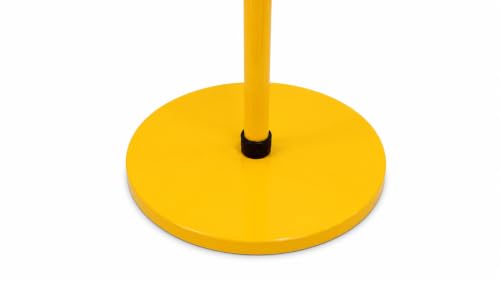 Image of Metal Shade Wooden Tripod Floor Lamp for Living Room, Living Room Corner, Bedroom, Home, Office, Interiors, Decor, Cinema. (Mustard Yellow Without Ball)