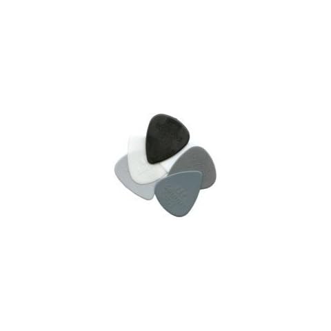 Jim Dunlop Nylon Guitar Picks / Plectrums (Handy pack of 6 Picks) Cover