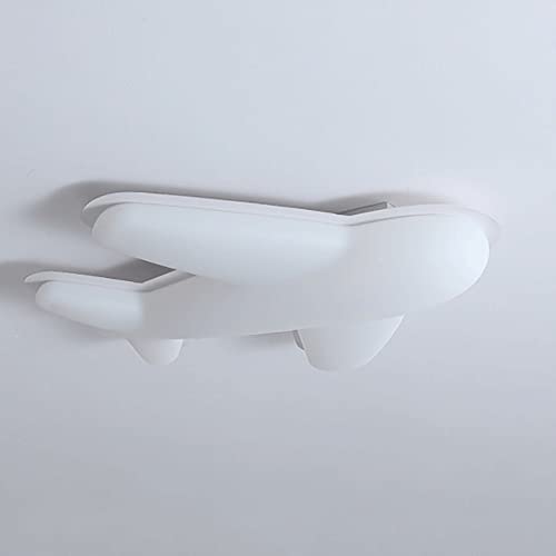 Plafonnier acrylique et métal design avion à intensité variable 40W