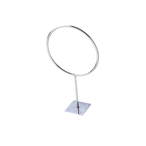 Abaodam Stainless Steel Wall Mount Sports Ball Rack Durable Holder for Basketball Soccer Football Volleyball Exercise and Medicine Balls Easy Install for Garage Home