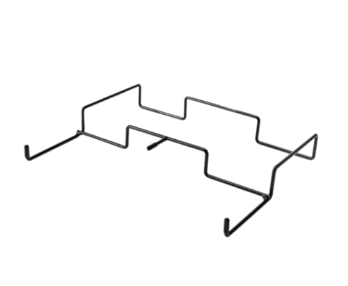 CatMinステンレス卓上ゴミアウトドアキャンプピクニック用簡易取り付けゴミ袋ホルダー丈夫で安定・省スペース家庭用OKなキャンプグッズ (黒-デスクトップゴミラック)