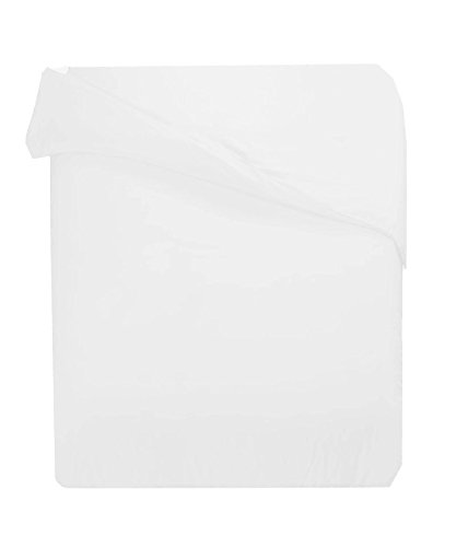 MARRIKAS 300TC Egyptian Cotton KING/CALIFORNIA KING SOLID WHITE Duvet Cover