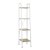 Wandplank Bart - zwart/naturel - 35x45x25 cm | Leen Bakker