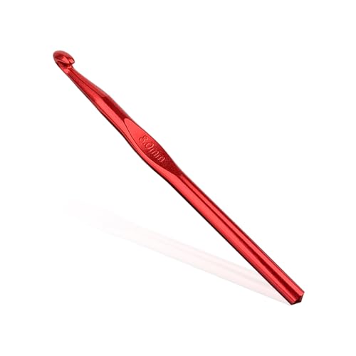 8 mm Crochet Hook, Crochet Needles for Yarn, Aluminum Ergonomic Crochet Hooks for Craft Beginners