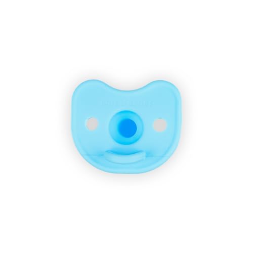 Image of Kids Heroes Baby Pacifiers 0-3 Months, Orthodontic Pacifier Newborn, One-Piece Silicone Pacifier, BPA Free, 2 Pack