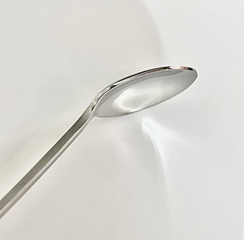 Custom Engraved Long Ice Tea Spoon 9" Teaspoon For Mixing, Cocktail Stirring, Tea, Coffee, Milkshake, Cold Drink #TOP3