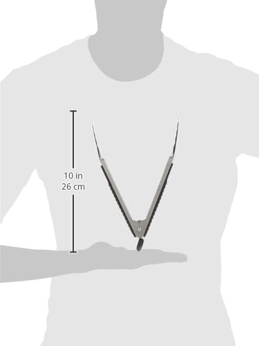 Royalford Kitchen Tongs | 9inch Non-Slip with Soft Grip Side Panels & Stainless Steel Handle | Heat Resistant, Food Grade | Premium Utensil for Cooking, Serving, Barbecue, Buffet, Salad & Ice