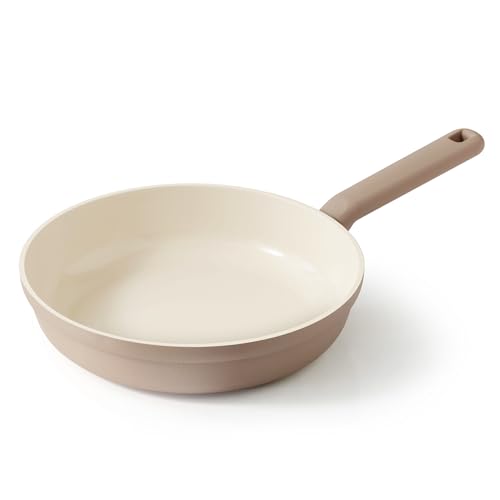 SENSARTE �t���C�p�� 28cm �Z���~�b�N�R�[�e�B���O IH�E�K�X�ΑΉ� �t�b�f�s�g�p �̂ɊQ�̂Ȃ� �������ɂ��� �H��@�Ή� PFOA PFOS PTFE �t���[ �������ȒP �m���X�e�B�b�N���H ���M���� ��N�ۏ� �x�[�W��