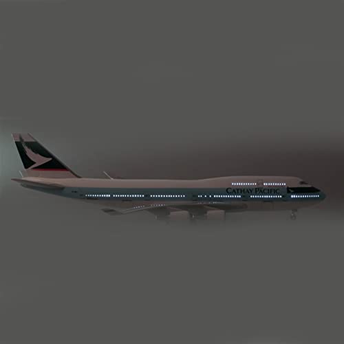 Lampe avion Airbus A350 Cathay Pacific en résine pour collectionneurs