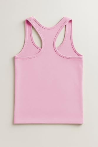 Image of Kurve Premium Girls Seamless Supersoft Wide Strap Comfortable Racerback Tank (Made with Love in The USA)